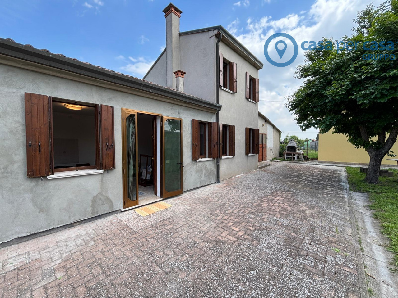 Casa singola con scoperto esclusivo
