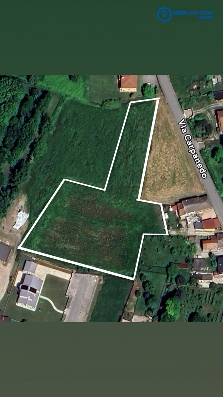 TERRENO AGRICOLO DI 7100 MQ, DI CUI 545 MQ EDIFICABILI